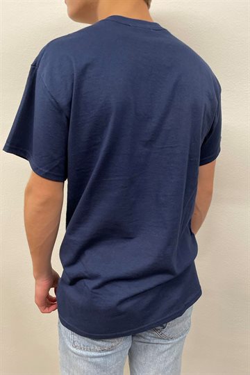 Thrasher T-shirt - Flame - Marinblå